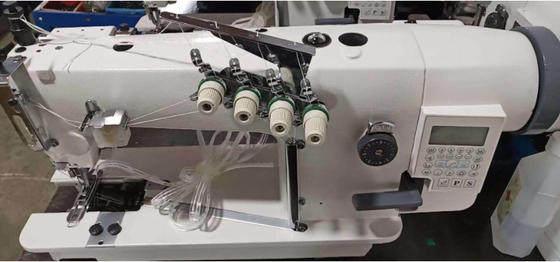 QS-3800D-1T High speed direct drive single needle walking foot heavy duty chainstitch industrial sewing machine