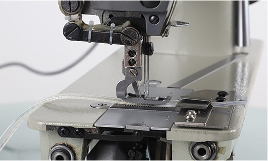 QS-3800D-1T High speed direct drive single needle walking foot heavy duty chainstitch industrial sewing machine