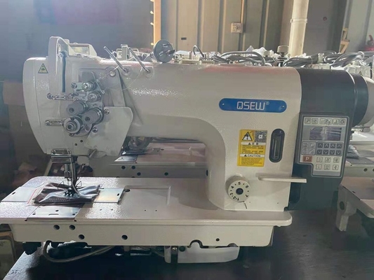 Qs-4400 ενιαία τροφή τρία ράβοντας μηχανών Chainstitch βελόνων σύνθετη συγχρονισμός