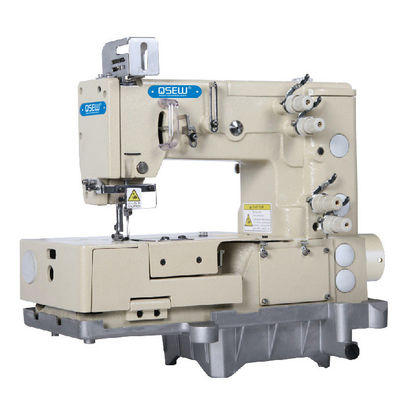 Qs-1302-4W 1 ή 2 βελόνων επίπεδης βάσης διπλή αλυσίδων βιομηχανική ράβοντας μηχανή ράβοντας μηχανών βελονιών picotting