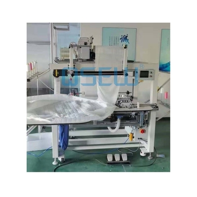 Qs-5200dl-Δρ-SH υψηλής ταχύτητας η δημοφιλής πρότυπη πλήρως αυτόματη ράβοντας μηχανή Overlock 5 νημάτων αριστερή εγκατέστησε τη μηχανή φύλλων